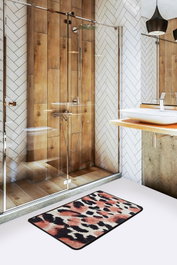 Mijölnir Alfombrilla de baño Leopar Djt (40 x 60 cm)